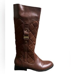 Lifestride X-treme Quilted Boots -Cognac